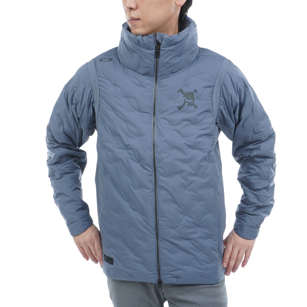 スカル ストレッチ IDEALLY HYBRID 中綿ジャケット(アウター(ブルゾン