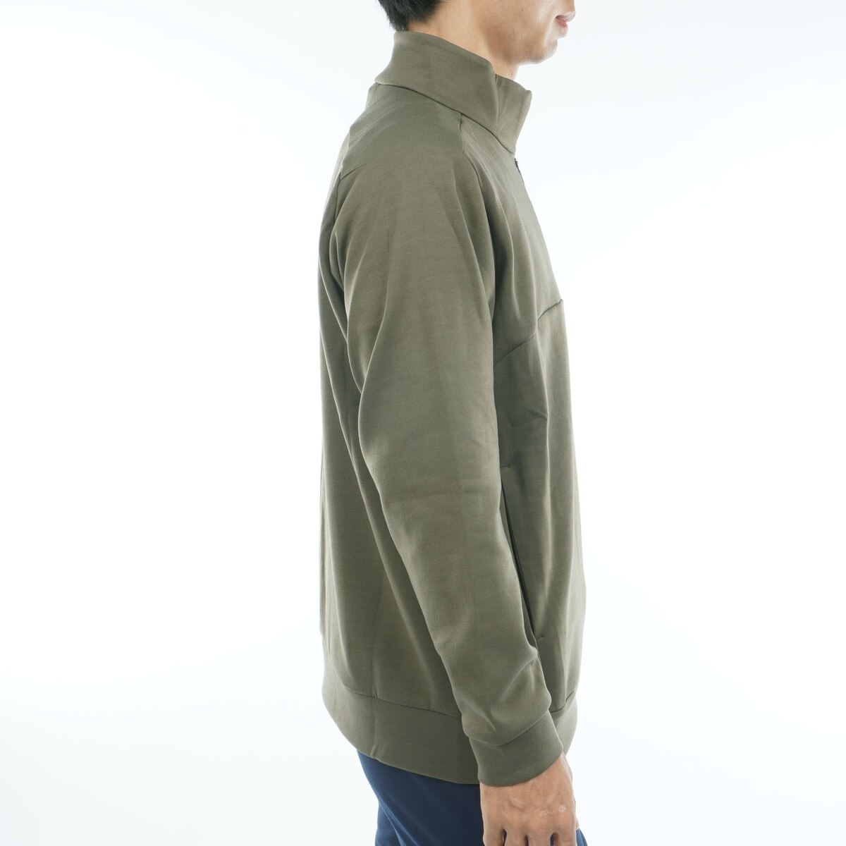 オークリー★ハーフジップ ストレッチ パーカー オリーブ XSサイズ(US) オークリー☆ハーフジップ ストレッチ パーカー オリーブ XSサイズ(US