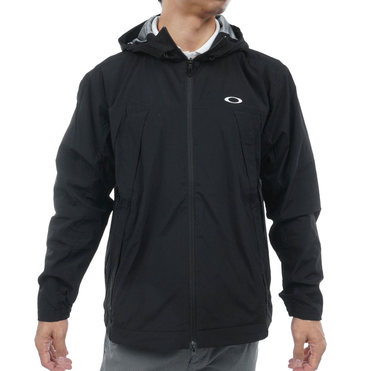 OAKLEY FLEXIBLE ストレッチ 裏起毛 ウインドジャケット(アウター