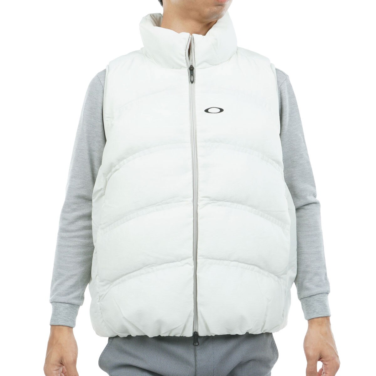 【極美品】 オークリー ゴルフウェア 中綿 上下 ジャケット ベスト パンツ OAKLEY FORCEFUL 中綿ベスト(ベスト)|OAKLEY(オークリー