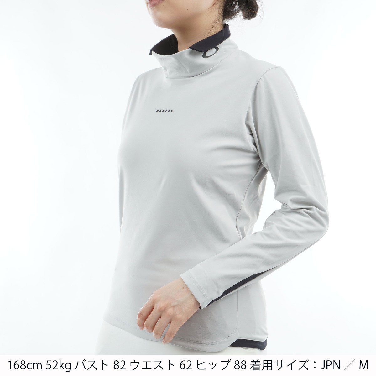 ELEVATE EMBOSSED 長袖ハイネックシャツ レディス(長袖シャツ