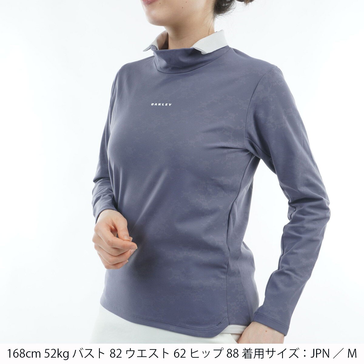 ELEVATE EMBOSSED 長袖ハイネックシャツ レディス(長袖シャツ