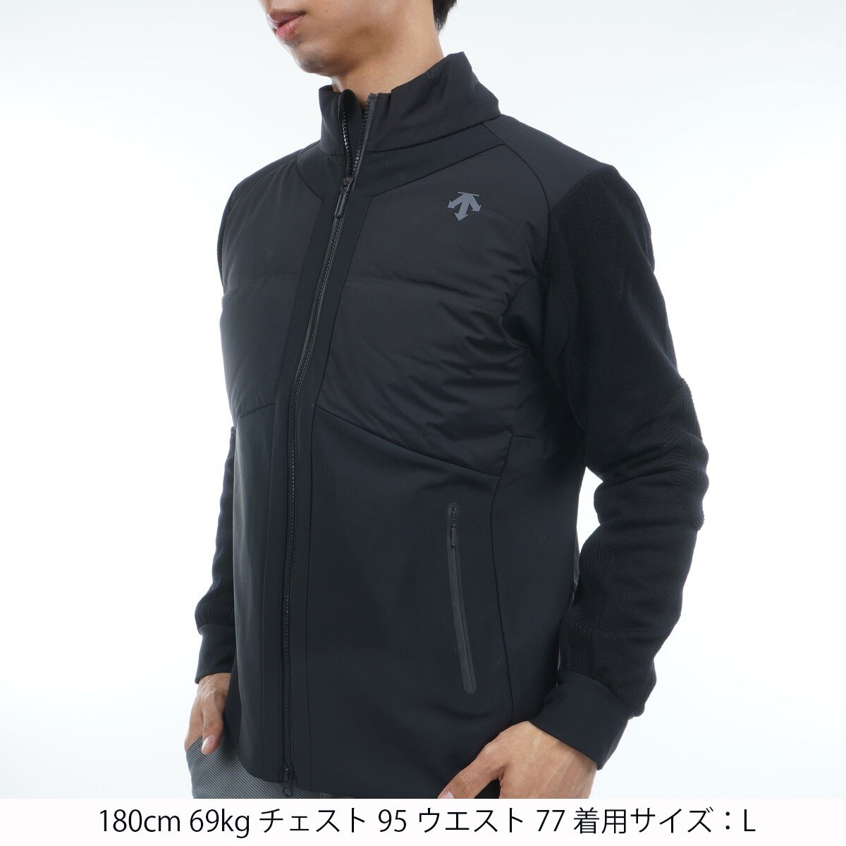 g-arc collection ストレッチ スマートパディングダウンジャケット