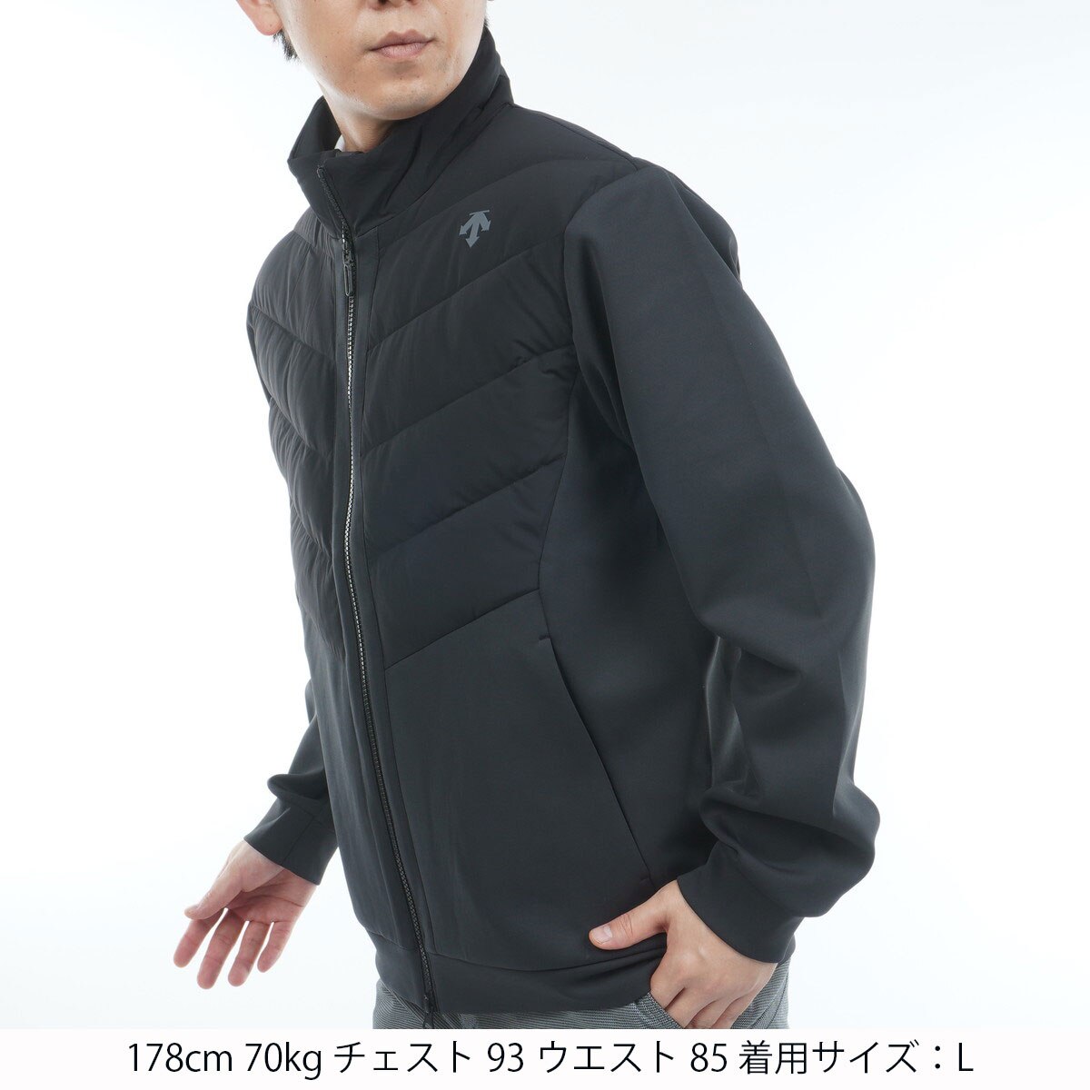 デサント　ゴルフ　ハイブリッドダウンジャケット ダウン・中綿コート メンズ 0000753754_p01_01.jpg