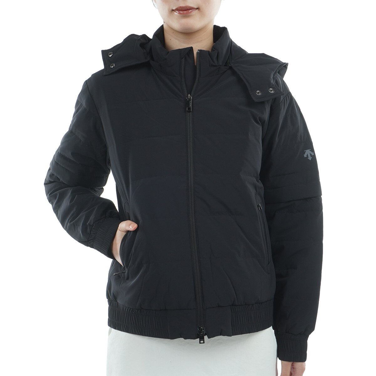 フード 袖取り外し可 撥水防風 4WAYデタッチャブルダウンジャケット