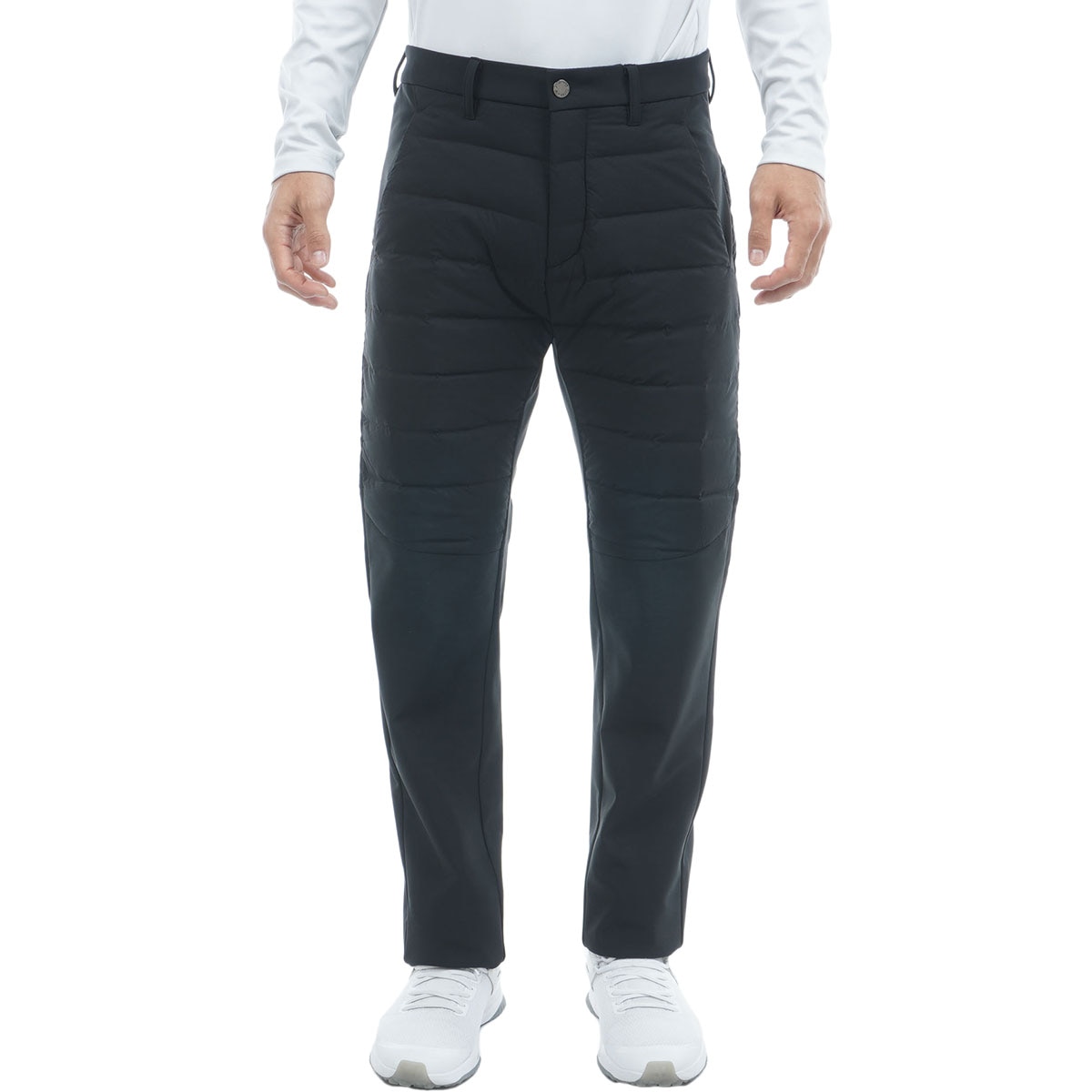 ストレッチ 裏起毛 接結ハイブリッドダウンパンツ(ロングパンツ