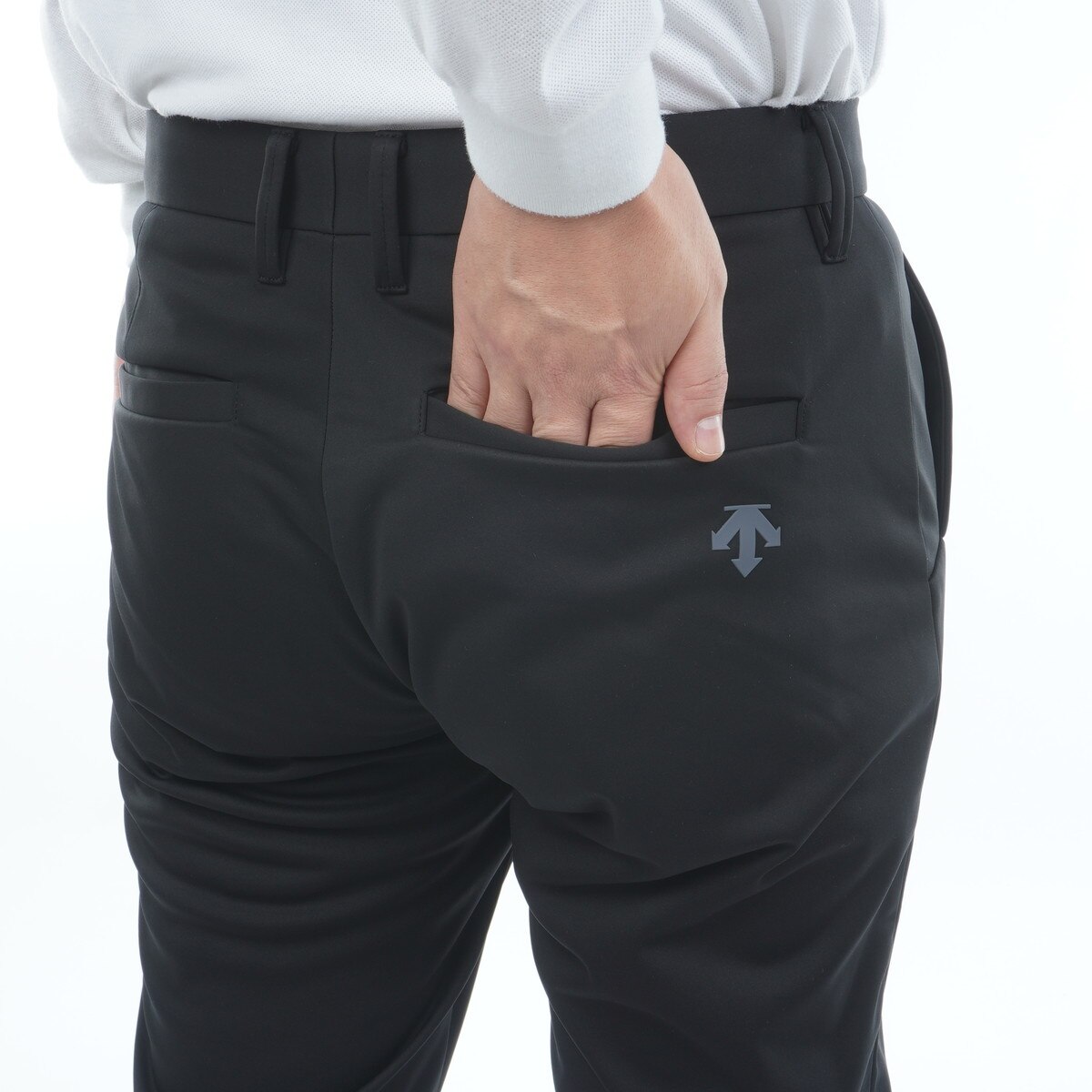 ストレッチ エアシャットニットボンディングロングパンツ(ロング