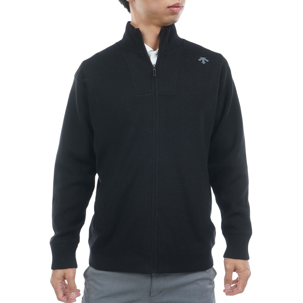 デサントゴルフ　セーター デサントゴルフ DESCENTE ゴルフ レーヨン混モックネック