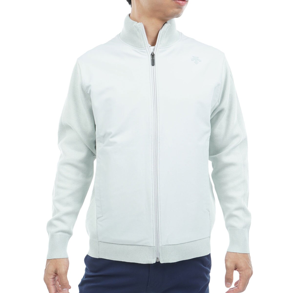 DESCENTE デサント ゴルフ メンズ フルジップ セーター Lサイズ デサントゴルフ DESCENTE ゴルフ ダンボールニットフルジップ