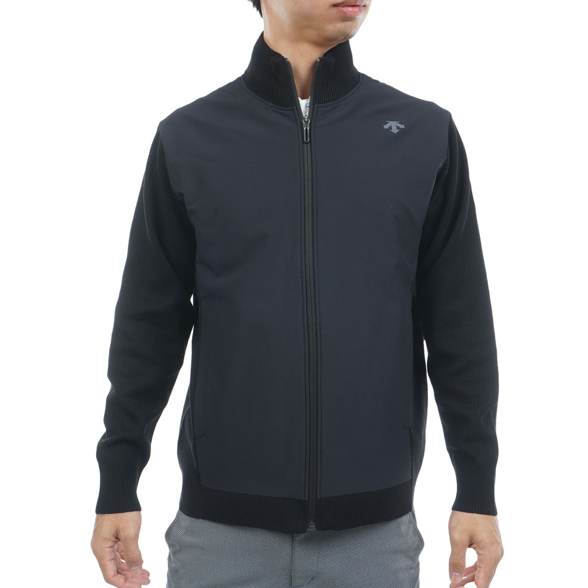 DESCENTE デサント ゴルフ メンズ フルジップ セーター Lサイズ DESCENTE デサント ゴルフ メンズ フルジップ セーター Lサイズ
