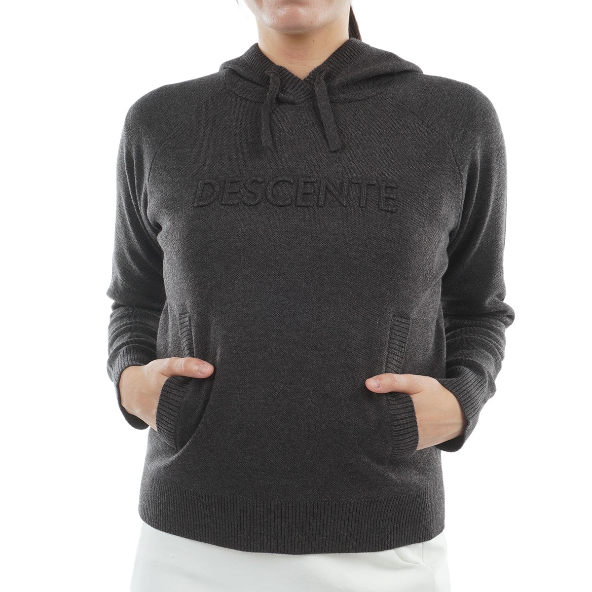 デサントゴルフレディースダークグレー ハイネック セーター デサントゴルフ セーター 通販｜GDOゴルフショップ