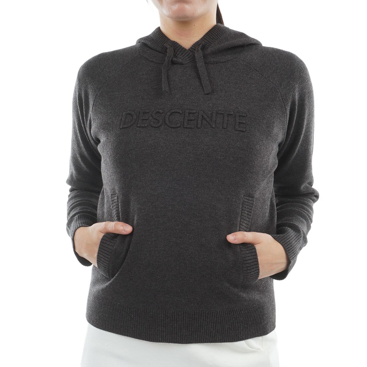DESCENTE GOLF モールニットパーカー レディース 0WF スポーツ 【デサントゴルフ】 モールニットパーカー