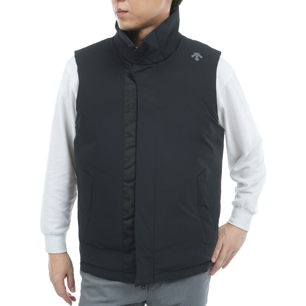 ストレッチ ステンカラーダウンベスト(ベスト)|DESCENTE GOLF(デサント