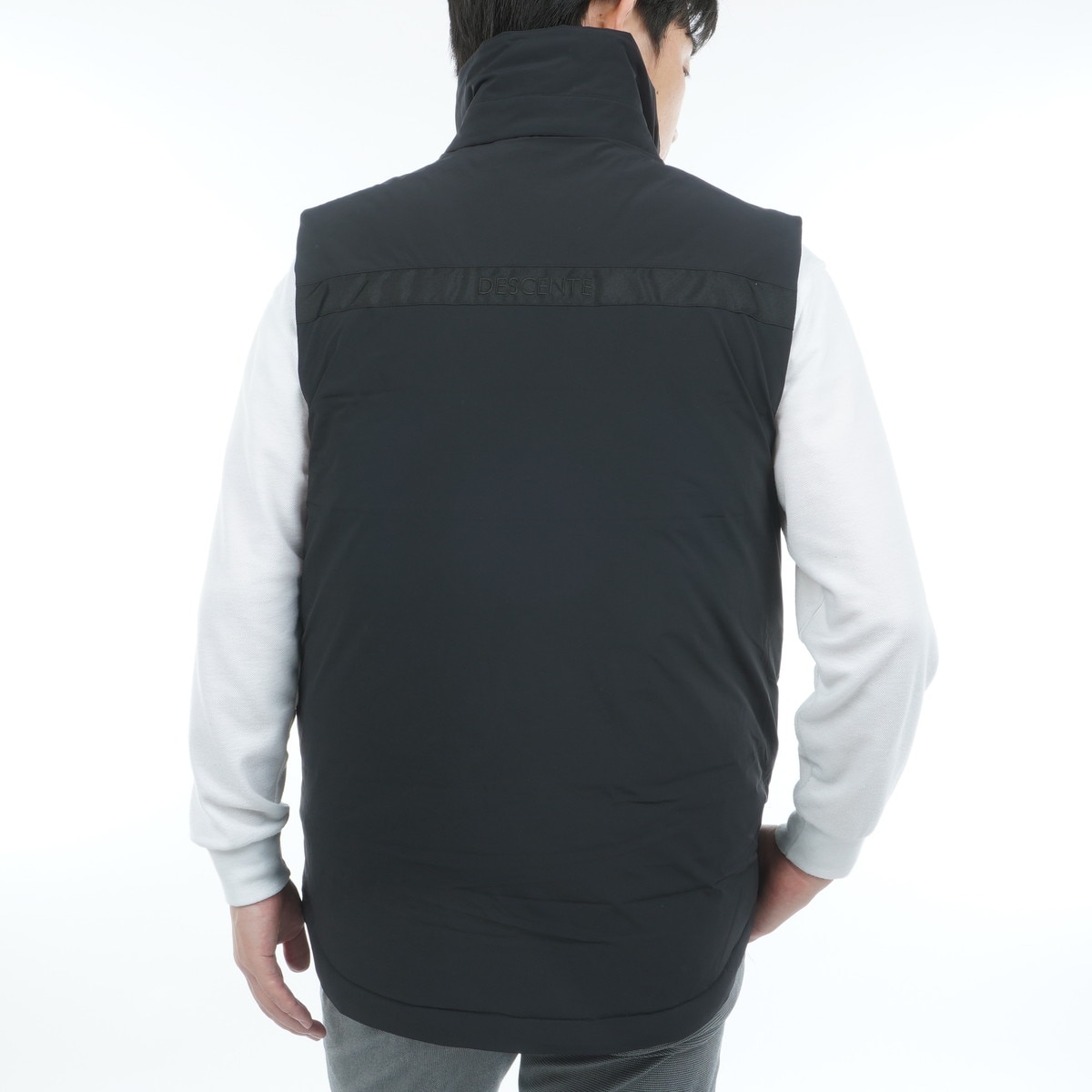 ストレッチ ステンカラーダウンベスト(ベスト)|DESCENTE GOLF(デサント