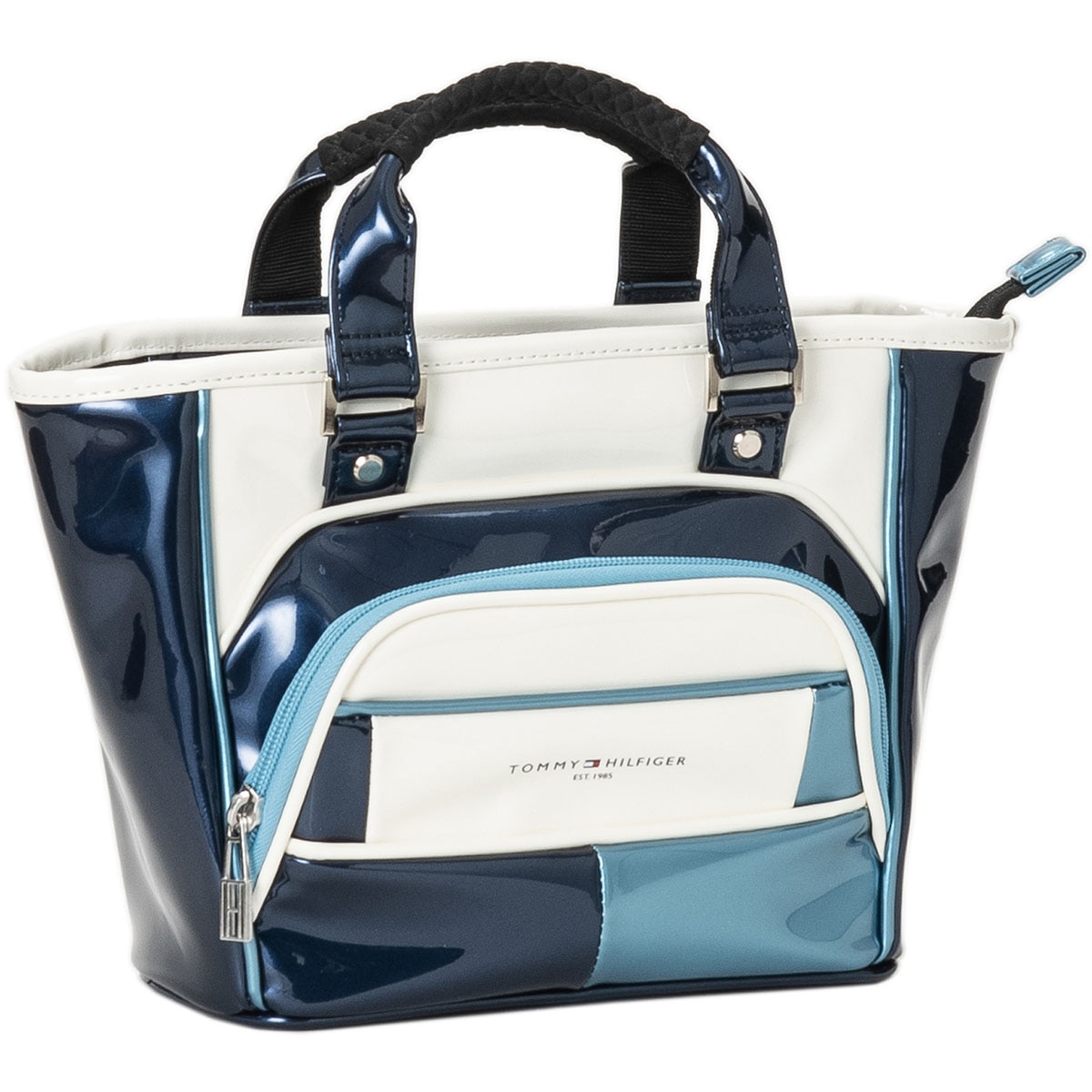 トミーヒルフィガー　25FW ラウンドバッグ エナメルスポーツ ブルー　THMG5FT1_25FW 口コミ・評価｜エナメルスポーツ ラウンドバッグ（ラウンドバッグ