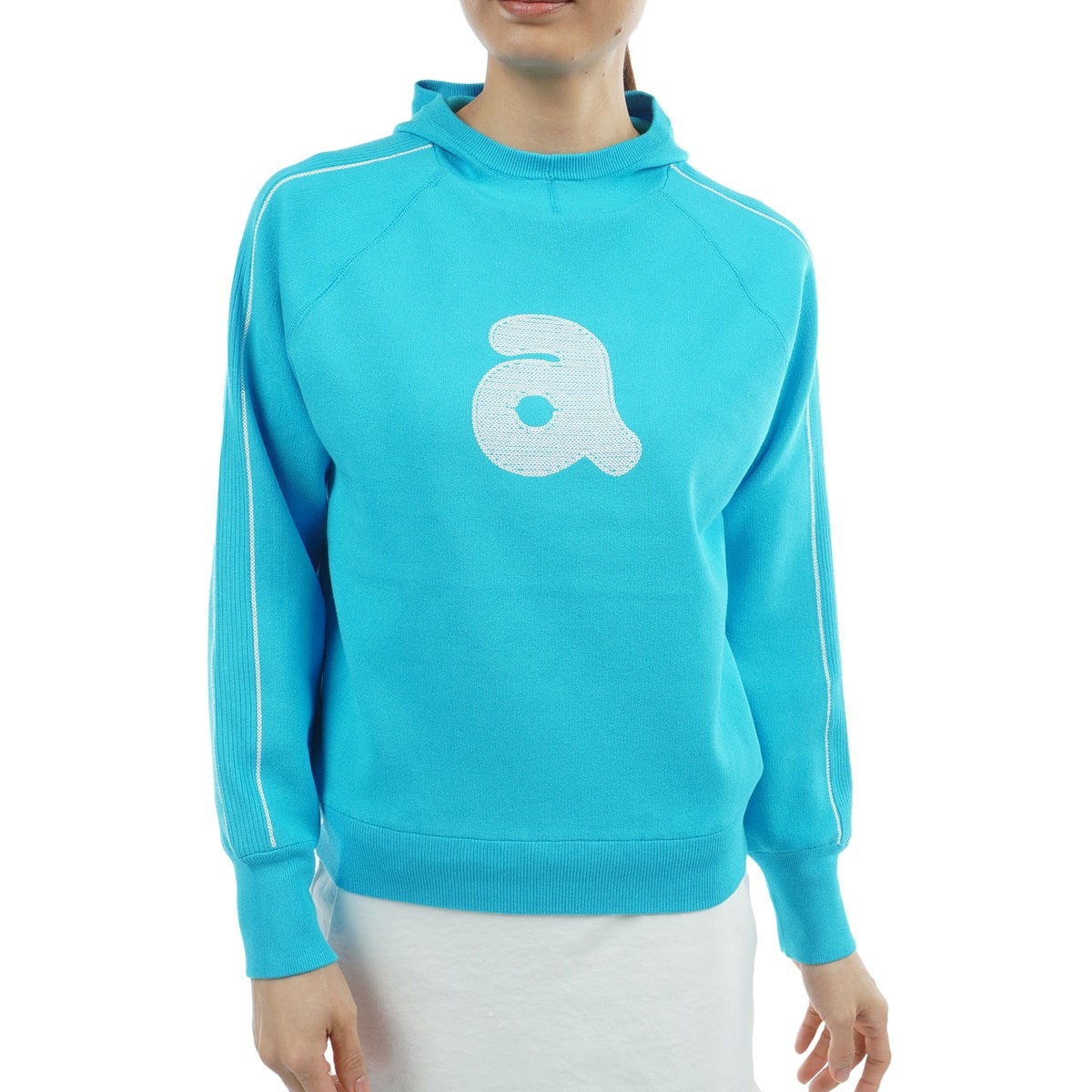 【新品未使用 アルチビオ】機能素材薄手トレーナー48号 フード付きセーター レディス(中間着(セーター、トレーナー))|archivio