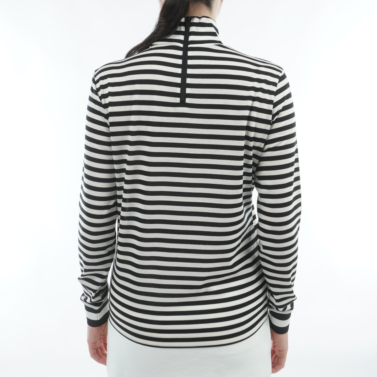 アルチビオ　archivio　リヨセル天竺ボーダープルオーバー長袖シャツ　レディス リヨセル天竺ボーダープルオーバー長袖シャツ レディス(長袖シャツ