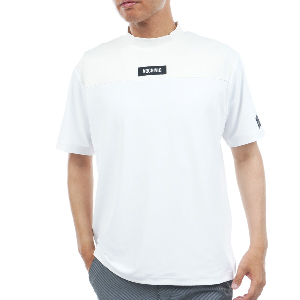 アルチビオ　Tシャツ　メンズ　ゴルフ　白　サイズ46 アルチビオ メンズ シャツ - ゴルフウェア通販 ビキジャパン公式
