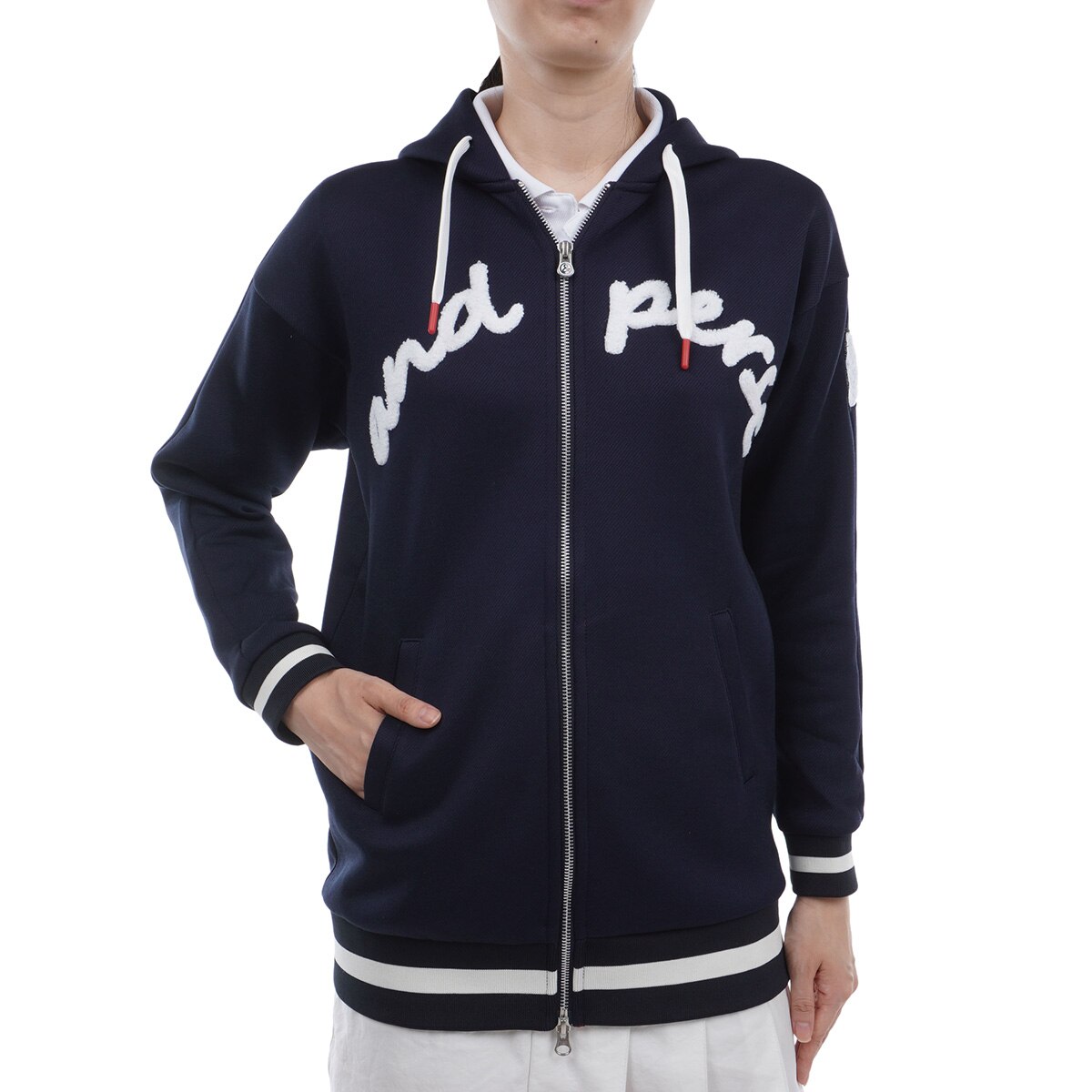 エントリーエスジーのフルジップパーカー アンパスィ and per se