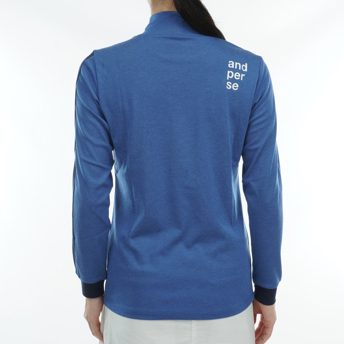 セール・アウトレット】ウールmixメリノ ストレッチ ハイネック