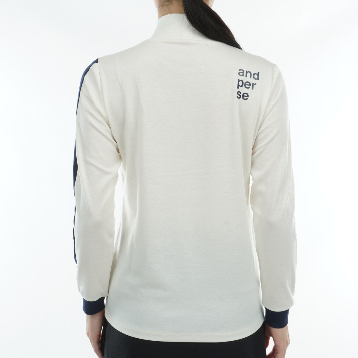 セール・アウトレット】ウールmixメリノ ストレッチ ハイネック