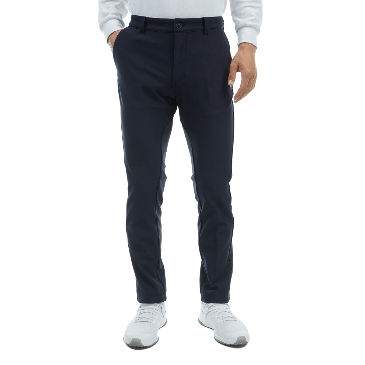 新品　and per se ゴルフパンツ M ネイビー AMF5014E3 andperse アンパスィゴルフ メンズ ネイビーパンツ L AND PER SE