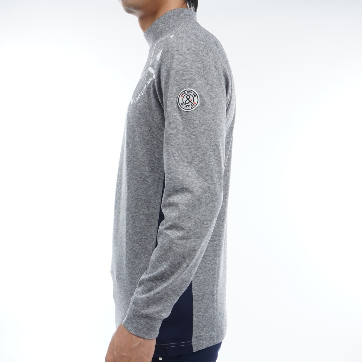 セール・アウトレット】ウールmixメリノ ストレッチ ハイネック