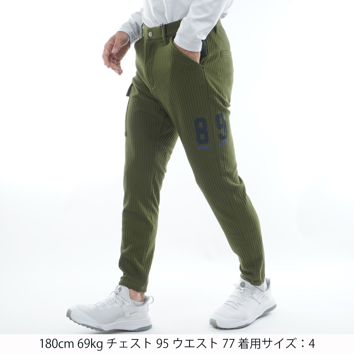 リンクスジャカード ノータックパンツ(ロングパンツ)|PEARLY GATES