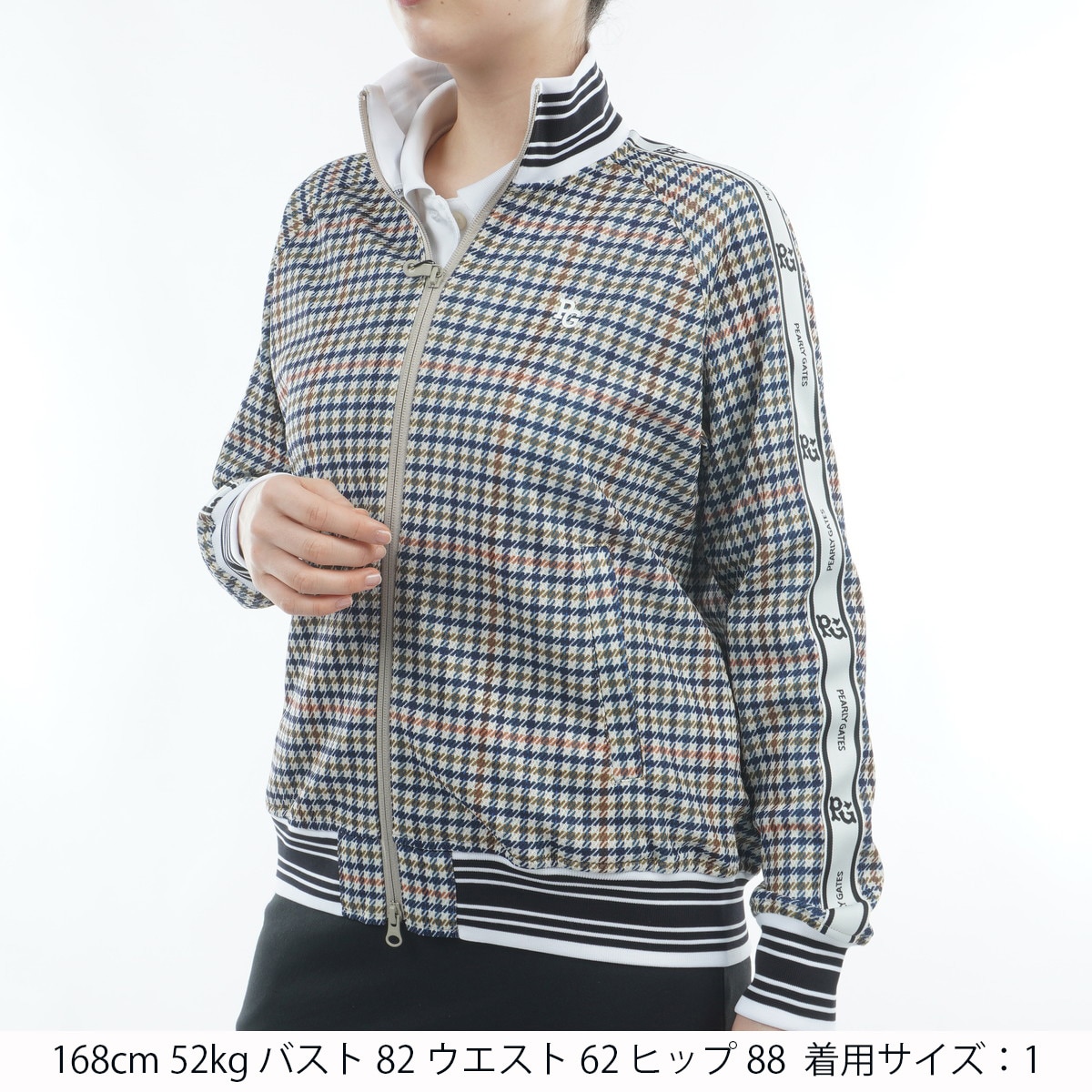 【PGG】PERTEX フーディブルゾン〈杢グレー〉 PGG】PERTEX フーディブルゾン〈杢グレー〉