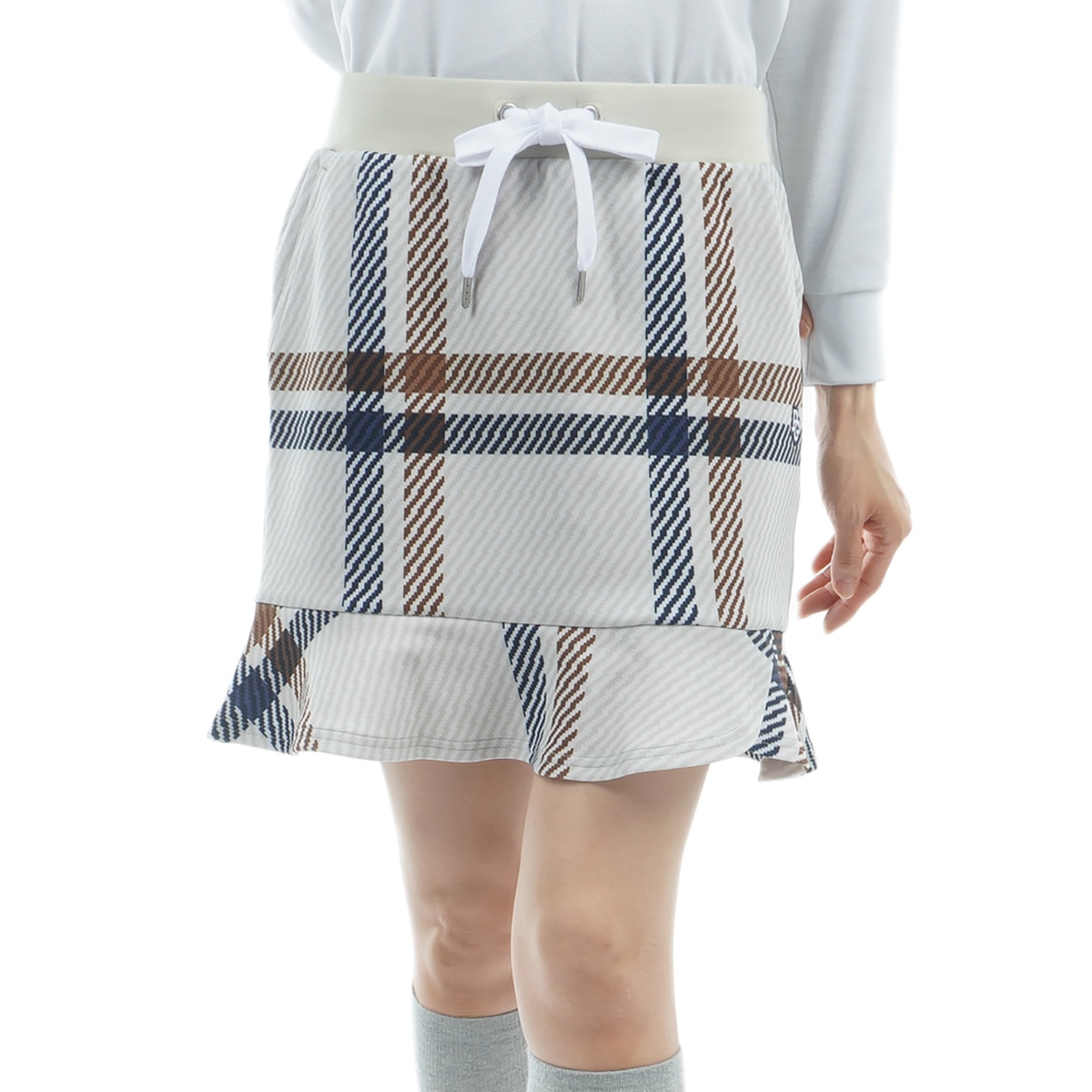 スパンダンボールメッシュスカート レディス(スカート)|PEARLY GATES