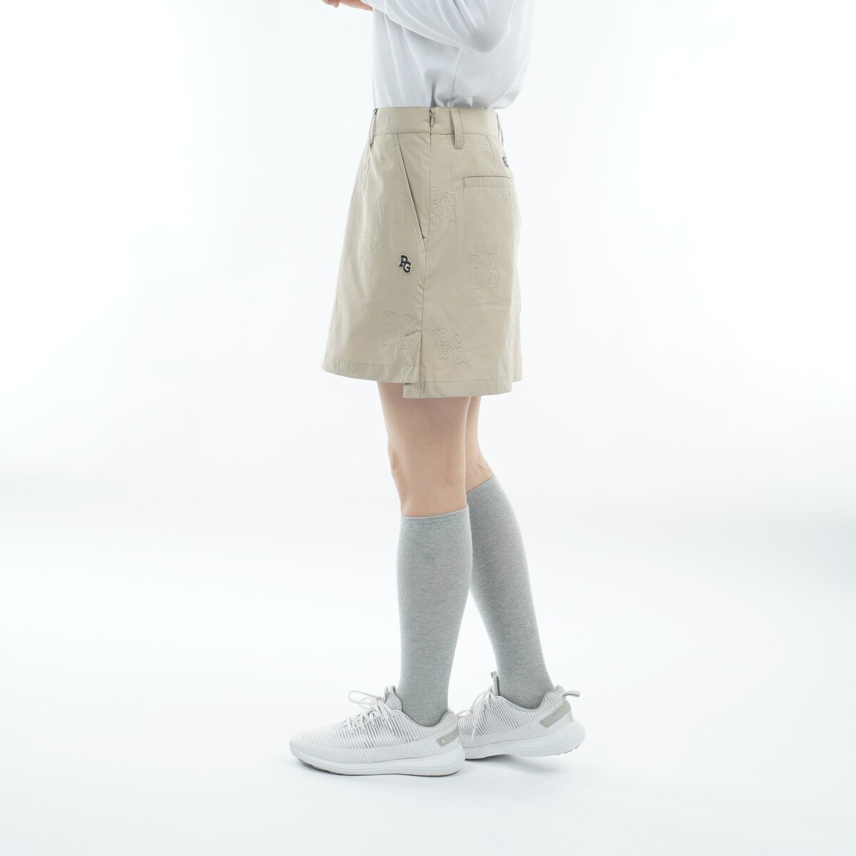 ロゴ柄刺繍スカート レディス(スカート)|PEARLY GATES(パーリーゲイツ