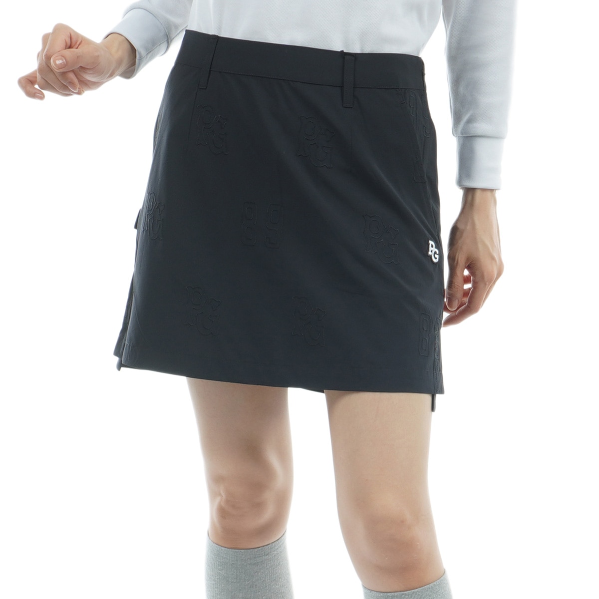 ロゴ柄刺繍スカート レディス(スカート)|PEARLY GATES(パーリーゲイツ