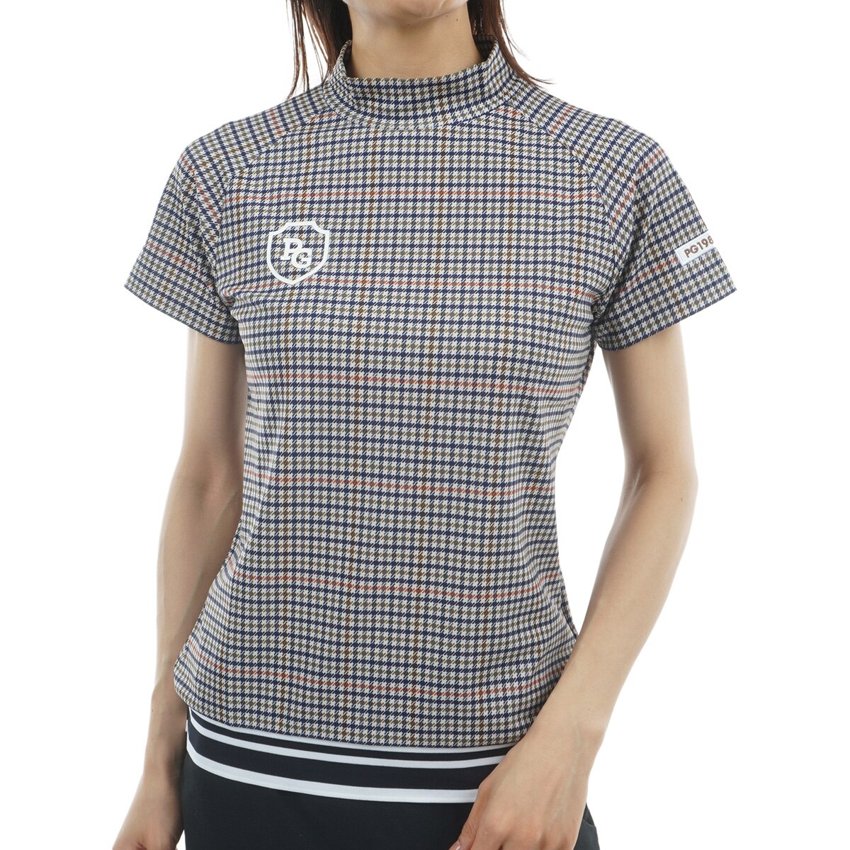 PEARLY GATES - パーリーゲイツxディズニー　鹿の子 ＯＳＷＡＬＤ　半袖ポロシャツ　新品！袋付き セール・アウトレット】6口鹿の子半袖ポロシャツ レディス(半袖