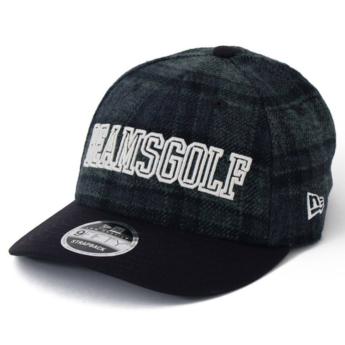 別注 NEW ERA LP950 ブラックウォッチ キャップ(【男性