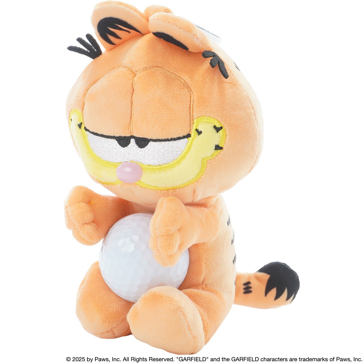 Garfield SEGA 1997 ぬいぐるみ ゴルフ 抱きぬいぐるみ ボールポーチ(ゴルフボールケース)|marushin(マルシン