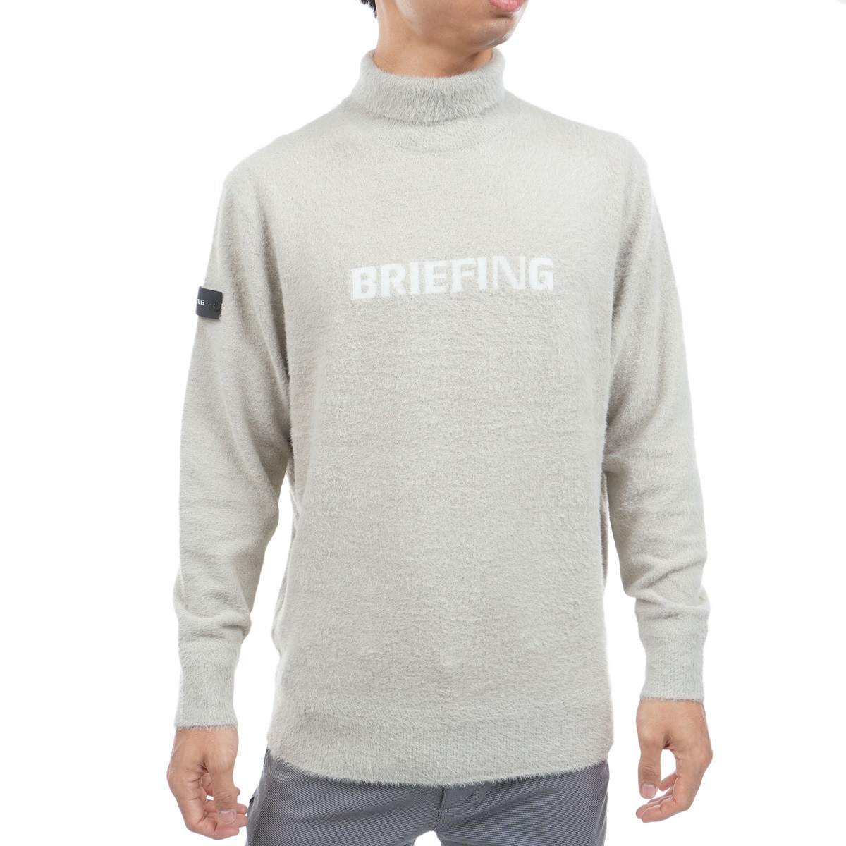BRIEFING (ブリーフィング) ニットパーカー Mサイズ ホワイト