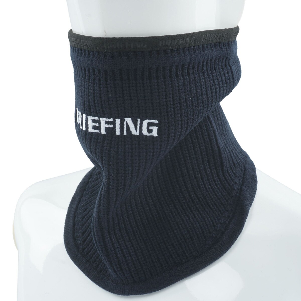 【新品未使用】ブリーフィング ゴルフ メリノニット ネックウォーマー 青 ニットネックウォーマー(その他ラウンド小物)|BRIEFING(ブリーフィング