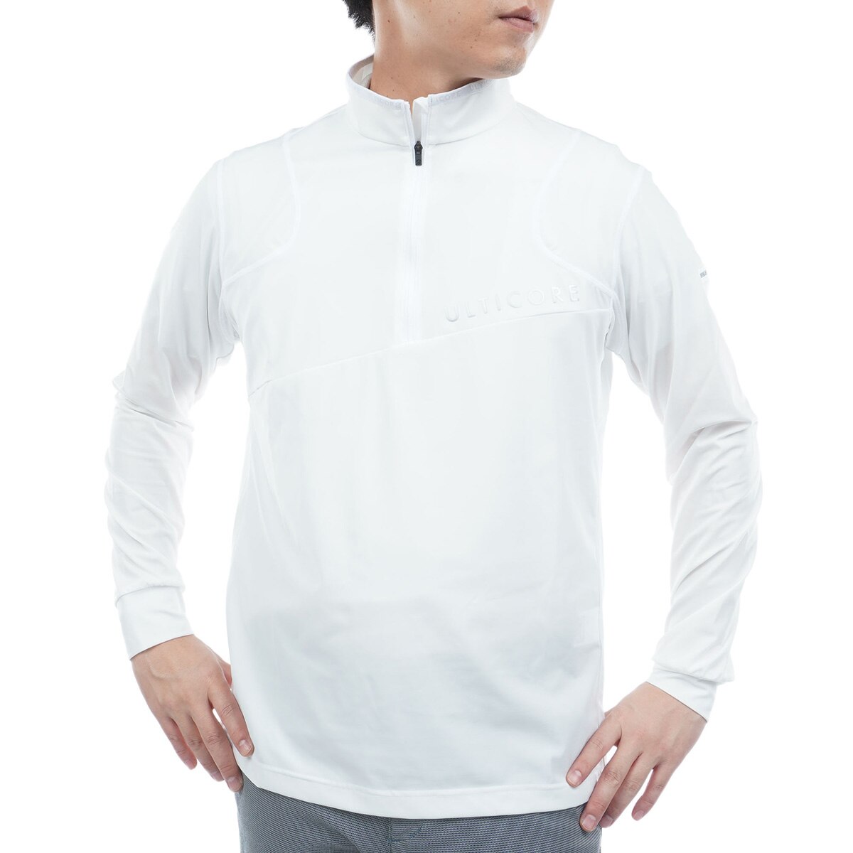 4Dimotion Fit ストレッチ ハーフジップ長袖シャツ(長袖シャツ