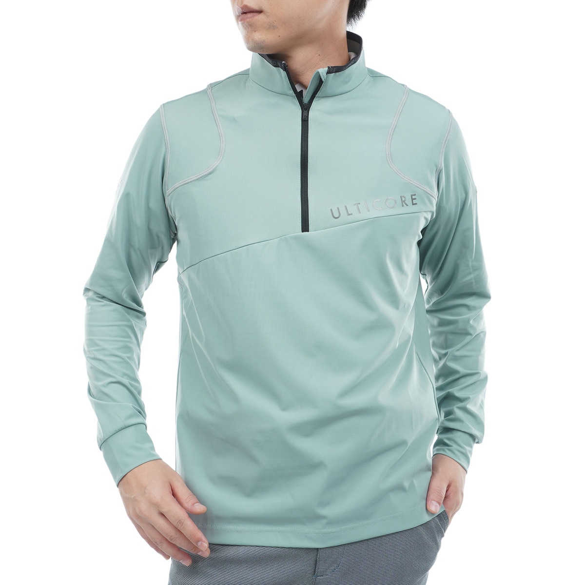 4Dimotion Fit ストレッチ ハーフジップ長袖シャツ(長袖シャツ