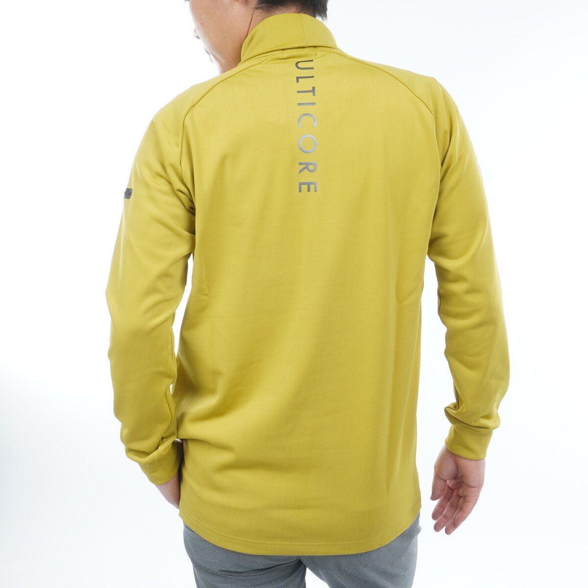 4Dimotion Fit Split 裏起毛 ストレッチ ラグランスリーブ