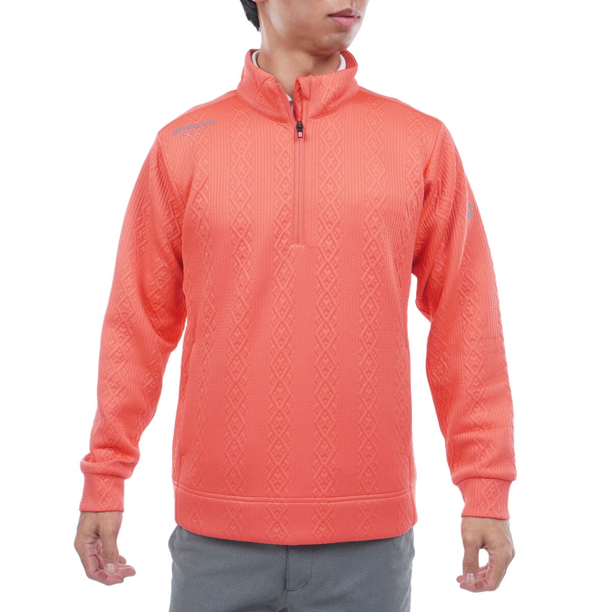 極美品 BEAMS GOLF ORANGE LABEL ノーカラー ブルゾン L BEAMS GOLF（ビームス ゴルフ）〈WOMEN〉 ORANGE LABEL / オール