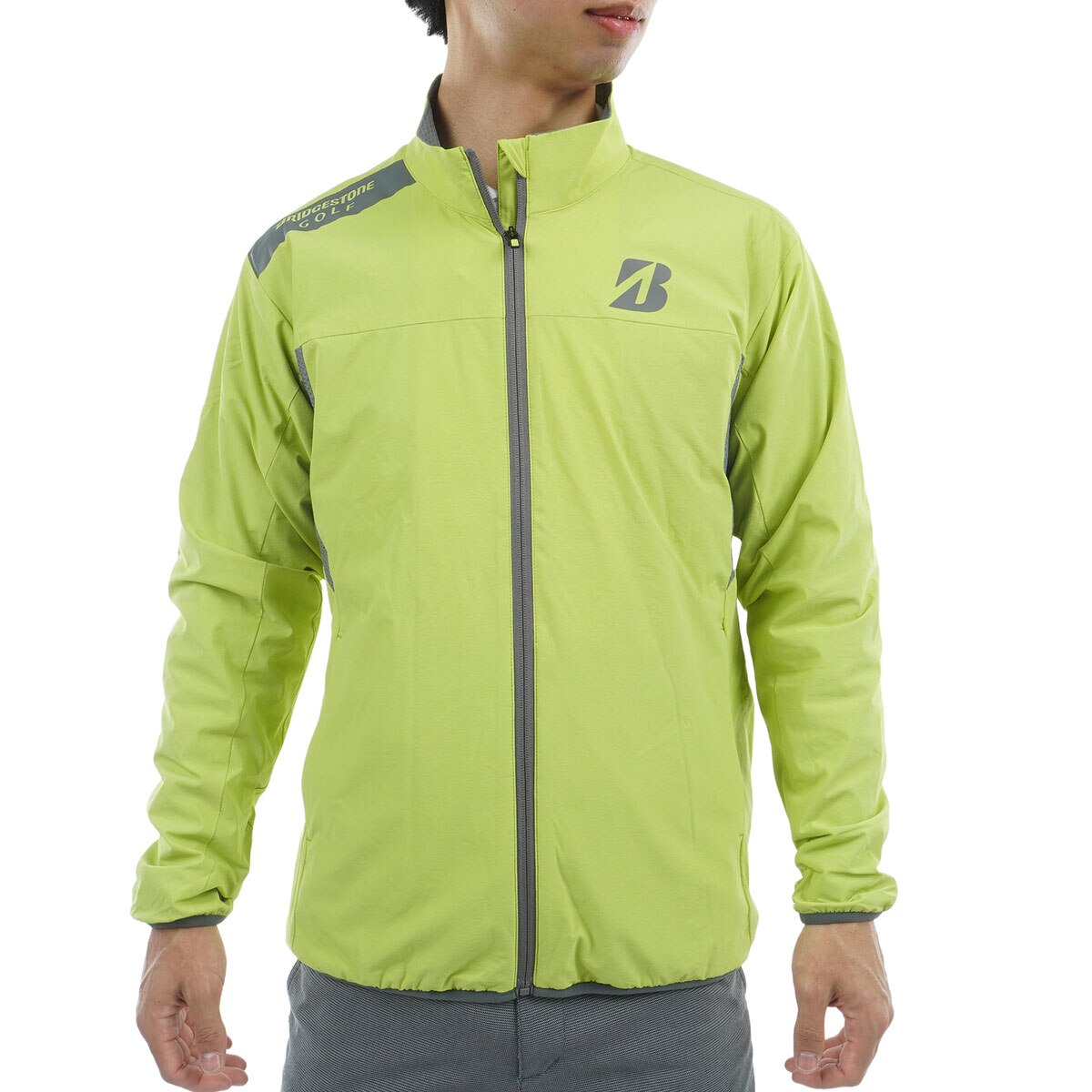 ブリヂストンゴルフ ブルゾン TOUR B長袖前開きブルゾン メンズ 6GQ02D グリーン 日本 L (日本サイズL相当) | ブリヂストンゴルフ TOUR B 長袖前開きブルゾン SGMM1D