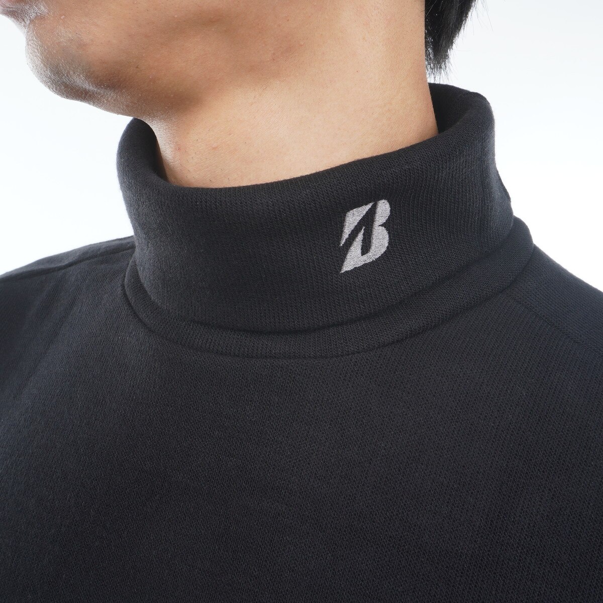 ブリヂストン XGM02F ブラック LL B-02 タートルネック長袖シャツ(長袖シャツ・ポロシャツ)|BRIDGESTONE