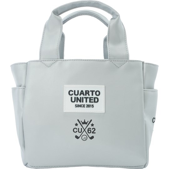 クアルトユナイテッド ロゴフェイクレザーカートバッグ