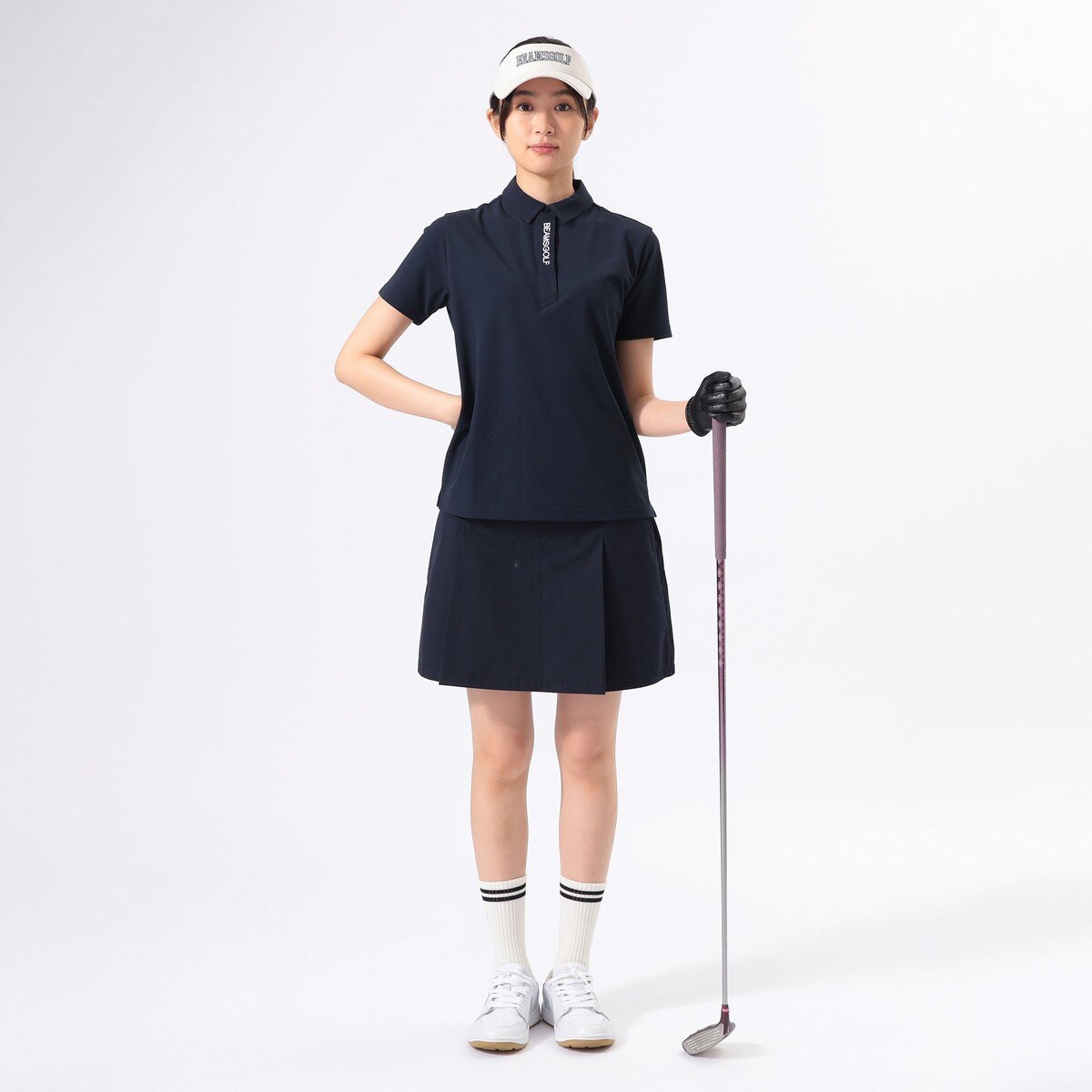ORANGE LABEL リップストップ タックスカート レディス(スカート