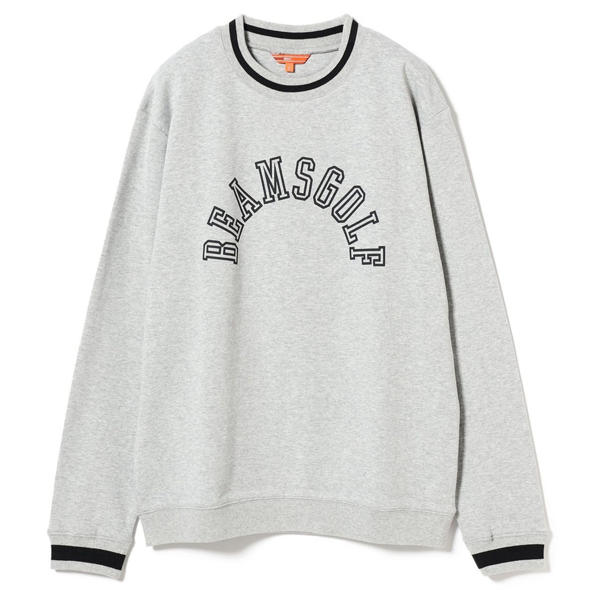 ORANGE LABEL アーチカレッジロゴ コットン プルオーバー(中間着