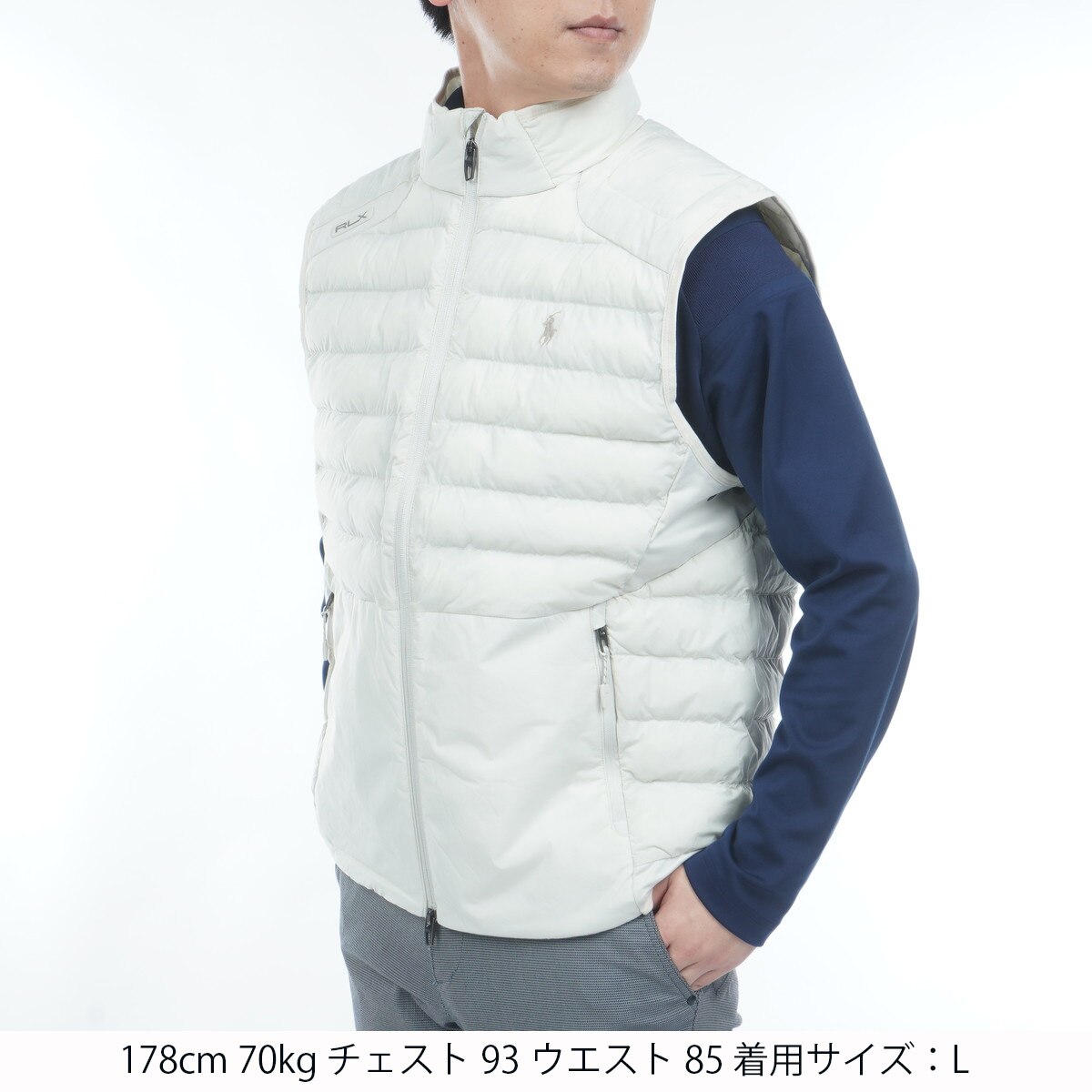 新品 定価31,900円　RXL ストレッチ フルジップ ベスト　ゴルフ 新品 定価31, RXL ストレッチ フルジップ ベスト ゴルフ