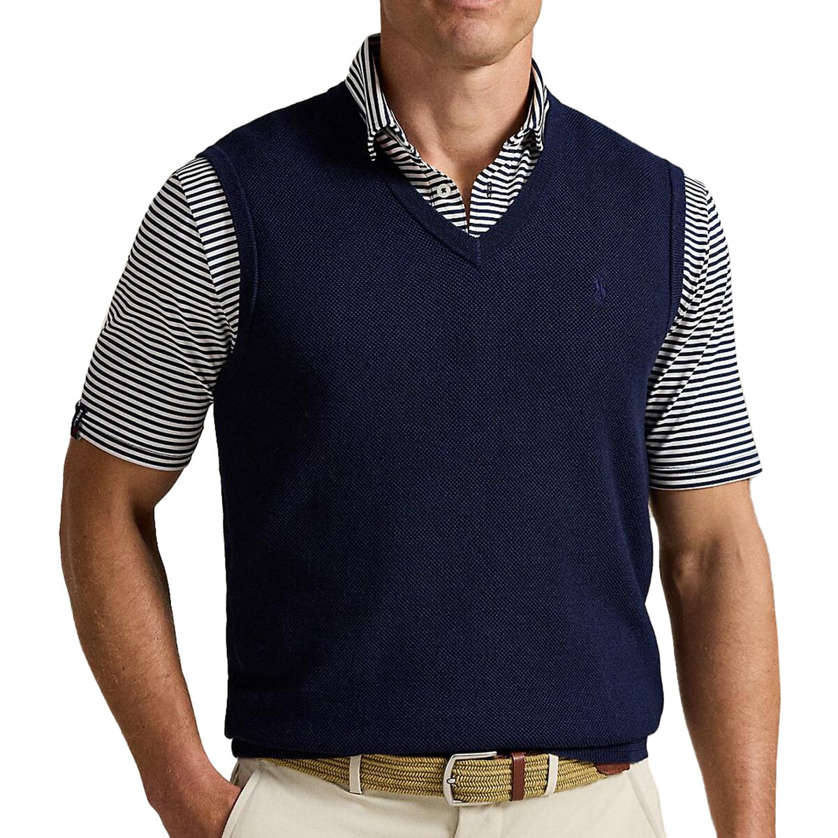 SRIXON/スリクソン ゴルフ Ｖネックベスト【ブラック/LL】新品！ SRIXON/スリクソン ゴルフ Vネックベスト【ブラック/LL】新品