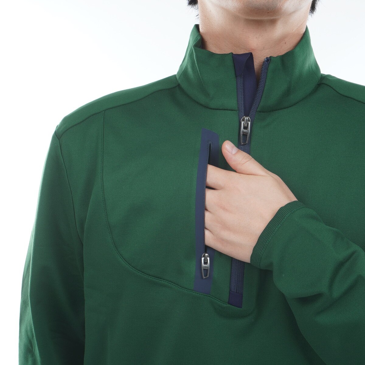 RLX ストレッチ ジャージープルオーバー(中間着(セーター、トレーナー