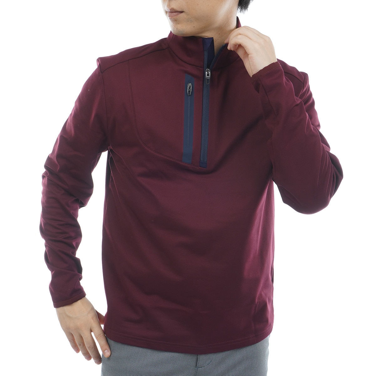 RLX ストレッチ ジャージープルオーバー(中間着(セーター、トレーナー